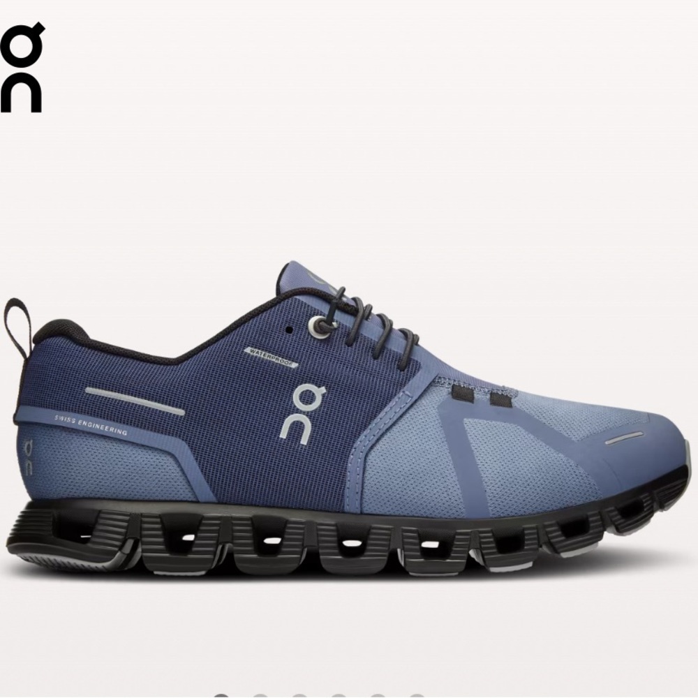 On Running Blue and Black Women's Sneakers